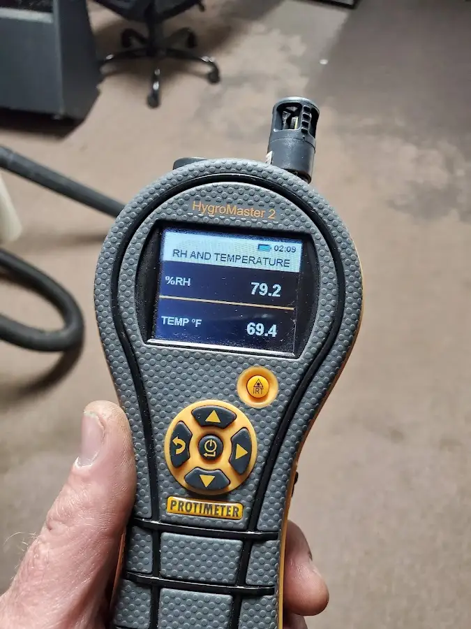 Moisture meter humidity assessment for Mold Remediation & Removal in Cedar City